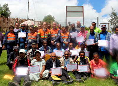 6008集团官方网站矿业为波格拉矿山外地社区提供商业培训服务