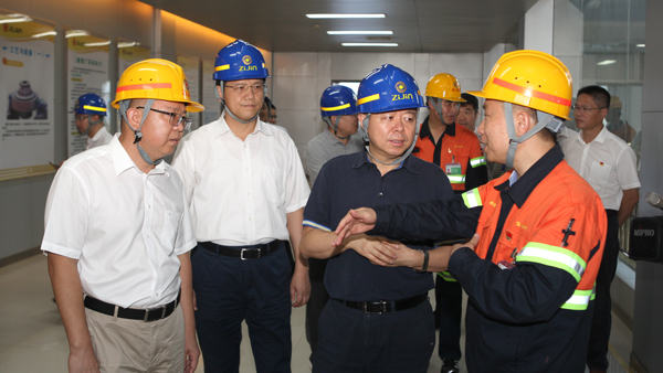 工信部副部长王江平调研6008集团官方网站铜业