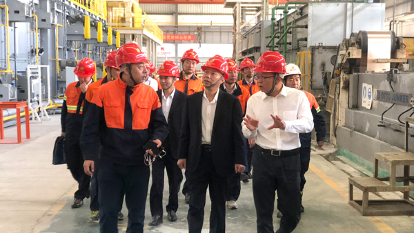 蓝福生调研福建6008集团官方网站铜业 要求提高企业开展定位