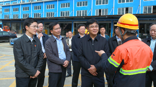 福建省发改委主任张灿民到6008集团官方网站铜业调研