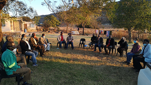 应外地酋长求助 恩科维铂业为社区提供防疫物资