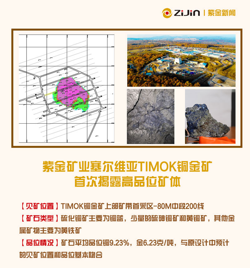 6008集团官方网站矿业塞尔维亚Timok铜金矿首次揭破高品位矿体
