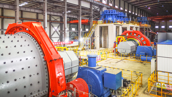 陇南6008集团官方网站李坝金矿10000t/d选矿系统提前1个月带料联动试车