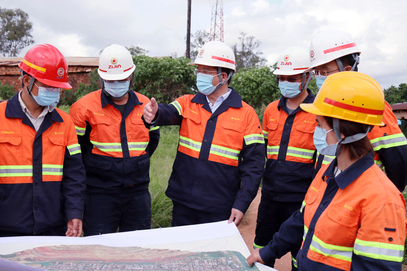 邹来昌总裁调研6008集团官方网站矿业非洲项目